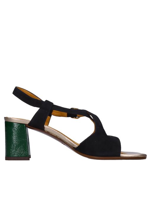 Sandali in camoscio CHIE MIHARA | LUANDA ANTENERO-IRON-VERDE